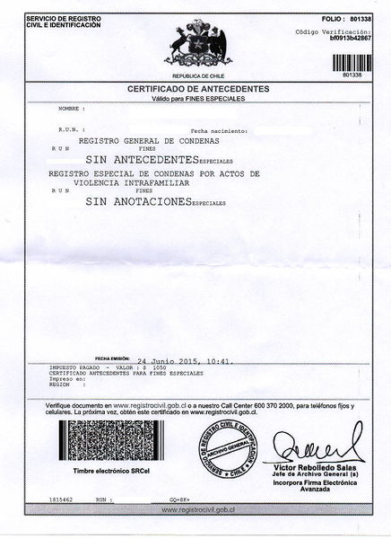 Файл:Образец справки о несудимости в Чили.jpg